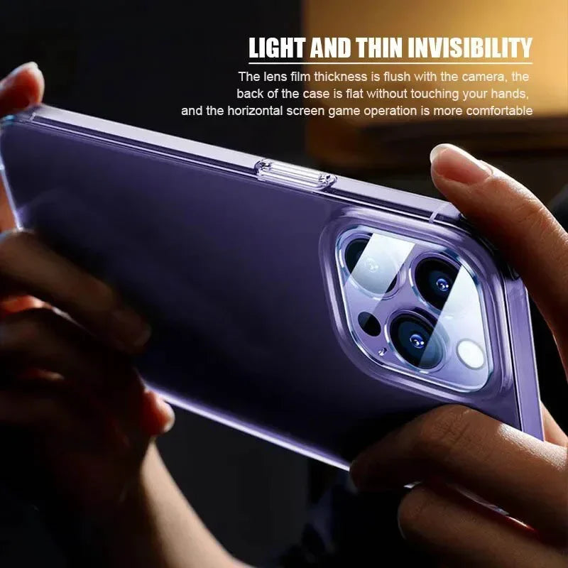 1-5Pcs Camera Glass Protectors For iPhone