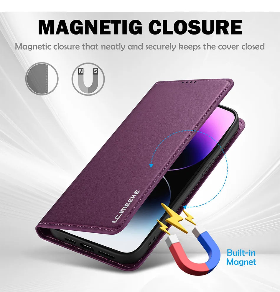 Wallet Case Strong Colors Magnetic