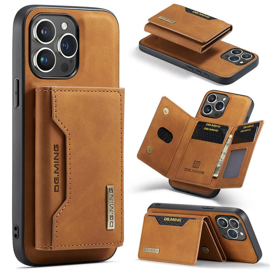 2 In 1 Detachable Magnetic Leather Case