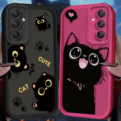 Cat love Phone Case for Samsung Galaxy